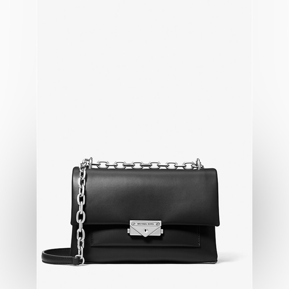 Pre-Owned Black Michael Kors Cece Medium Shoulder Bag